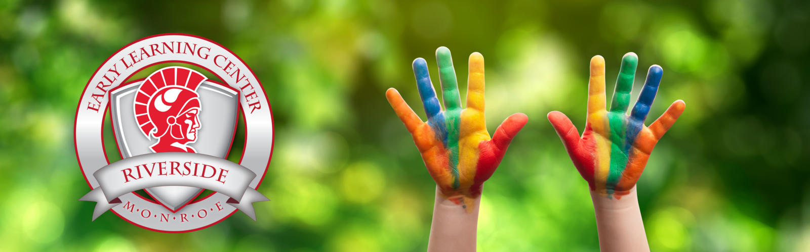 Rainbow Hands with Riverside Crest