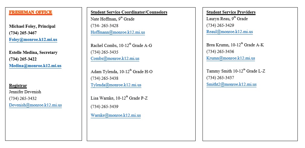 Freshman House Updates for 2025